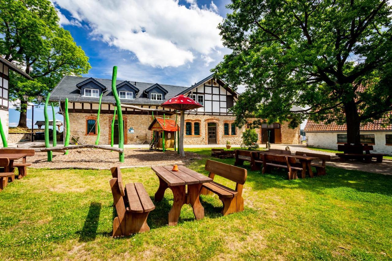 Ferienhof Domaene Groschwitz Rudolstadt Exterior foto